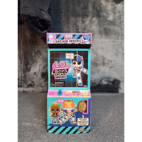 LOL Surprise Boys Arcade Heroes Action Figure Doll Random Assortment - Picture 1 of 5
